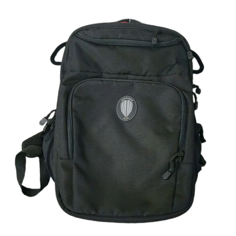 Leatherback Civilian One - Bulletproof Backpack Black NO PLATES Outdoors Safety